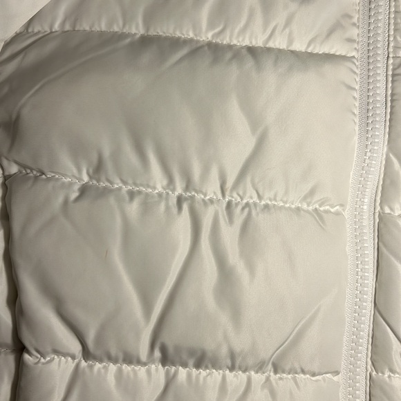 Tommy Hilfiger Ladies Women Belted Puffer Jacket Coat White US Size M - Picture 13 of 14